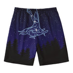 Virgo Constellation Print Men's Swim Trunks