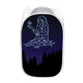 Virgo Constellation Print Mesh Laundry Hamper
