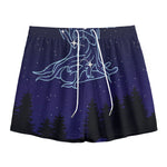 Virgo Constellation Print Mesh Shorts