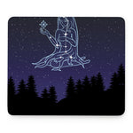 Virgo Constellation Print Mouse Pad