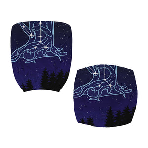 Virgo Constellation Print Office Chair Cover