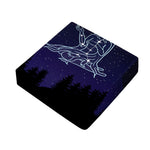 Virgo Constellation Print Outdoor Seat Cushion Cover
