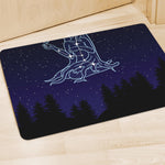 Virgo Constellation Print Polyester Doormat