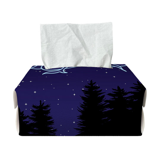 Virgo Constellation Print Rectangle Tissue Box Cover