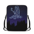 Virgo Constellation Print Rectangular Crossbody Bag