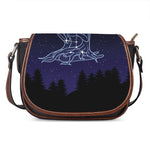 Virgo Constellation Print Saddle Bag