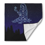 Virgo Constellation Print Silk Bandana