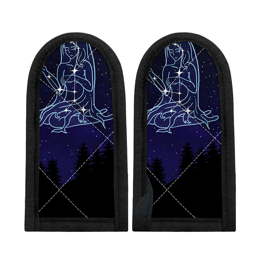 Virgo Constellation Print Skillet Handle Cover