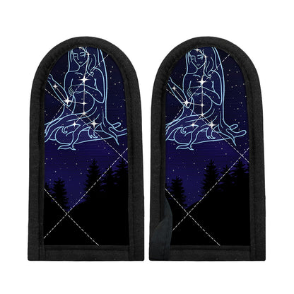Virgo Constellation Print Skillet Handle Cover