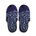 Virgo Constellation Print Slippers