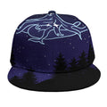 Virgo Constellation Print Snapback Cap