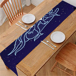 Virgo Constellation Print Table Runner