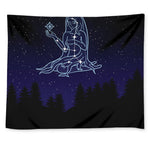 Virgo Constellation Print Tapestry