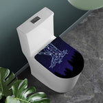 Virgo Constellation Print Toilet Lid Cover