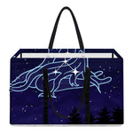 Virgo Constellation Print Utility Tote Bag