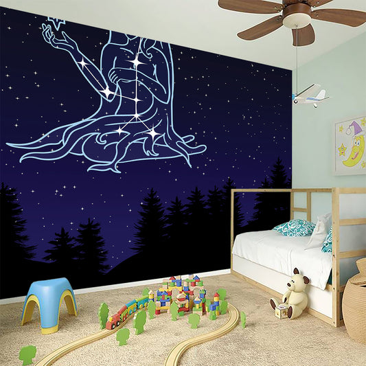 Virgo Constellation Print Wall Sticker