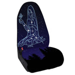 Virgo Constellation Print Waterproof Car Seat Cover