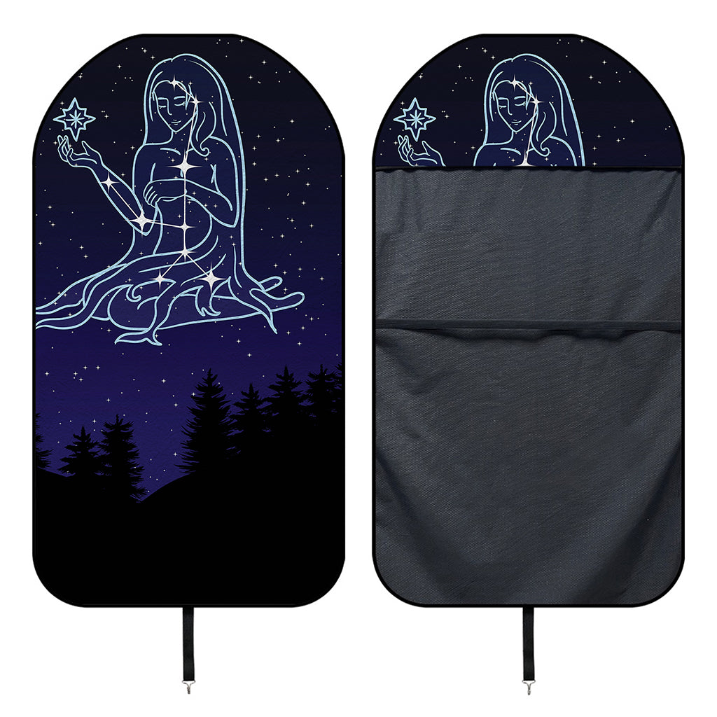 Virgo Constellation Print Waterproof Car Seat Cover