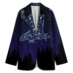 Virgo Constellation Print Women's Blazer