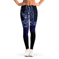 Virgo Constellation Print Women's Leggings