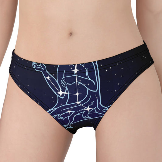 Virgo Constellation Print Women's Panties
