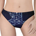 Virgo Constellation Print Women's Thong