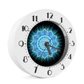 Vishuddha Chakra Mandala Print Alarm Clock