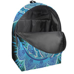 Vishuddha Chakra Mandala Print Backpack