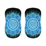 Vishuddha Chakra Mandala Print Bar Stool Covers