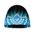 Vishuddha Chakra Mandala Print Beanie