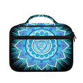Vishuddha Chakra Mandala Print Briefcase Bible Bag