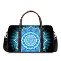 Vishuddha Chakra Mandala Print Duffel Bag
