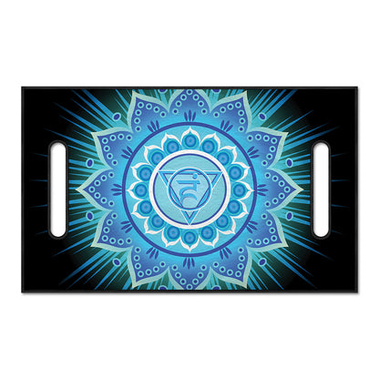 Vishuddha Chakra Mandala Print Golf Cart Seat Cover