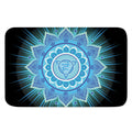 Vishuddha Chakra Mandala Print Indoor Door Mat