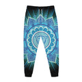 Vishuddha Chakra Mandala Print Jogger Pants