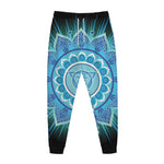 Vishuddha Chakra Mandala Print Jogger Pants