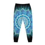 Vishuddha Chakra Mandala Print Jogger Pants
