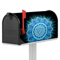 Vishuddha Chakra Mandala Print Mailbox Cover