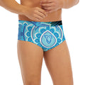 Vishuddha Chakra Mandala Print Men's Briefs