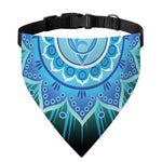 Vishuddha Chakra Mandala Print Over The Collar Dog Bandana