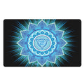 Vishuddha Chakra Mandala Print Polyester Doormat