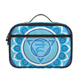 Vishuddha Chakra Mandala Print Portable Lunch Bag