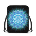 Vishuddha Chakra Mandala Print Rectangular Crossbody Bag