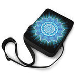 Vishuddha Chakra Mandala Print Rectangular Crossbody Bag