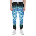 Vishuddha Chakra Mandala Print Joggers
