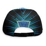 Vishuddha Chakra Mandala Print Snapback Cap