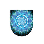 Vishuddha Chakra Mandala Print Toilet Lid Cover