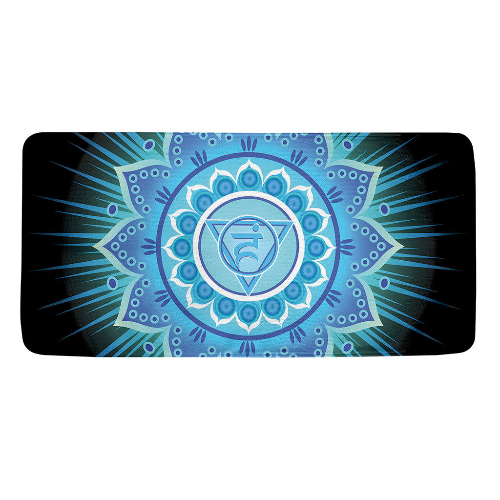 Vishuddha Chakra Mandala Print Towel