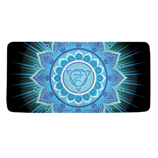 Vishuddha Chakra Mandala Print Towel