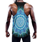 Vishuddha Chakra Mandala Print Training Tank Top